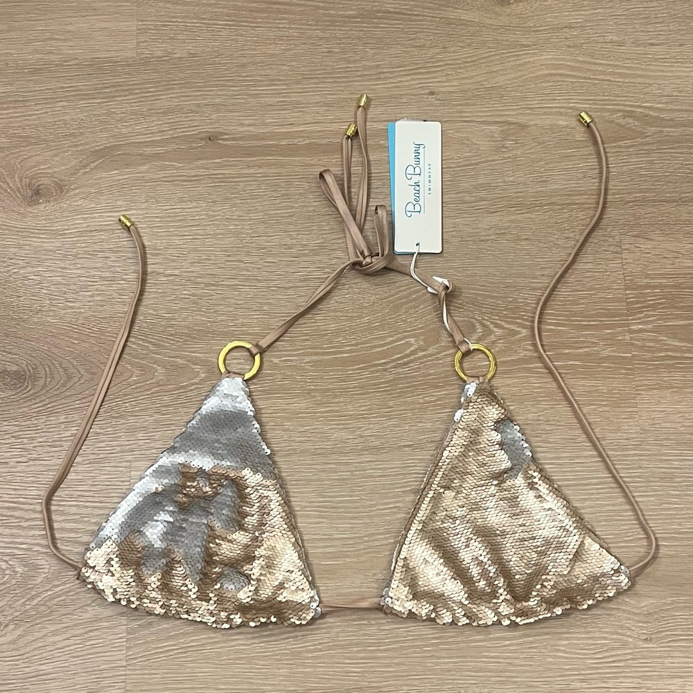 NWT Beach Bunny Siren Song Bikini Top
